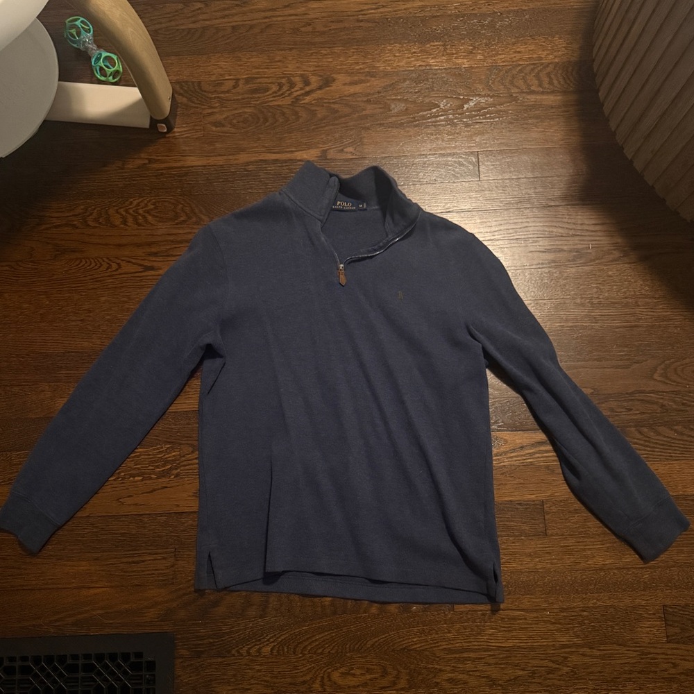 Polo Ralph Lauren Quarter Zip blue size medium